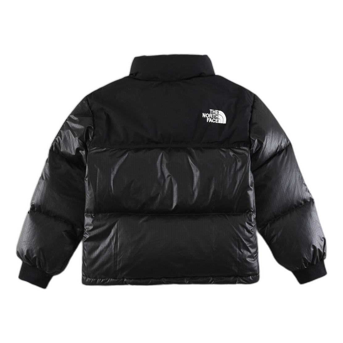 The North Face Nuptse Cropped Puffer Jacket | Black