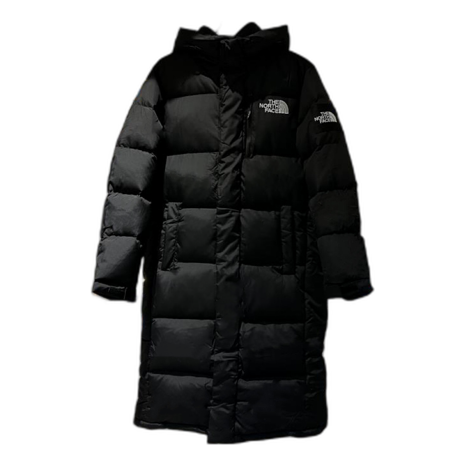 The North Face Hooded Long Puffer Coat | Black