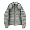 Moncler Maya Hooded Puffer Jacket | Gray