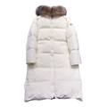 Moncler Marrionnier Long Puffer Coat | Ivory