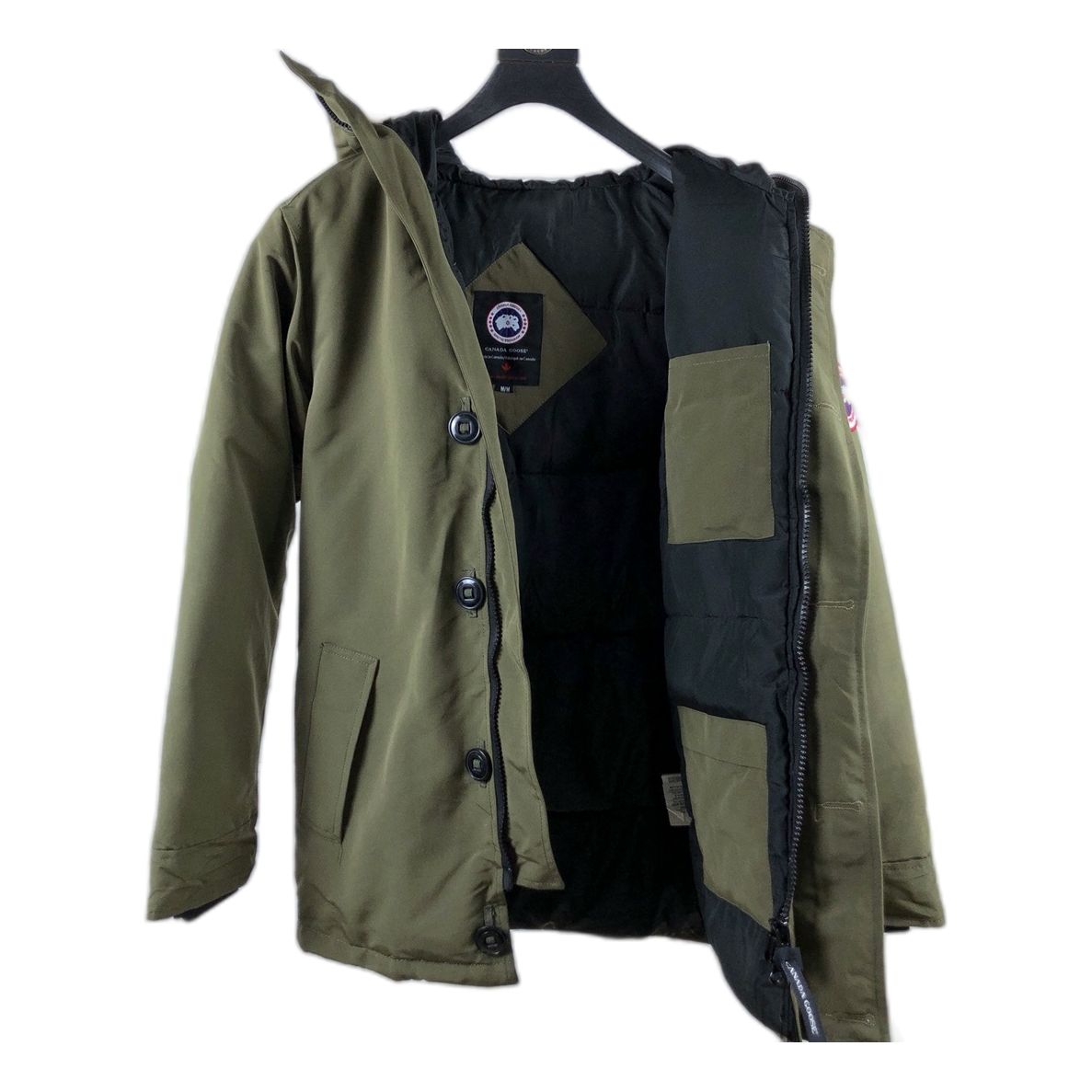 Canada Goose Chateau Fur-Trim Parka | Military Green
