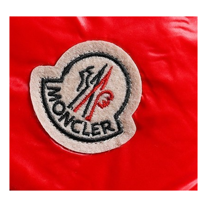 Moncler Hanoverian Glossy Hooded Long Puffer Coat | Red