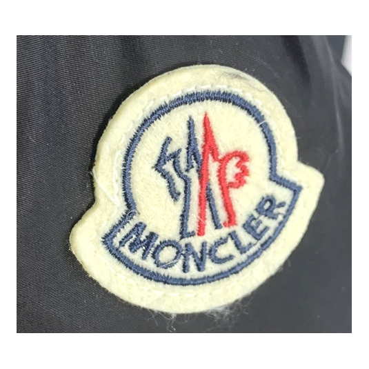 Moncler Cinched-Waist Fur-Trim Hooded Puffer Jacket | Black
