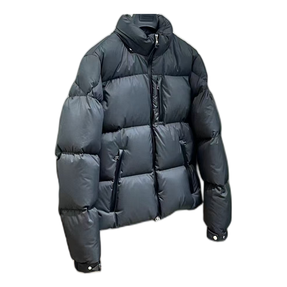 Moncler Stand-Collar Puffer Jacket | Black