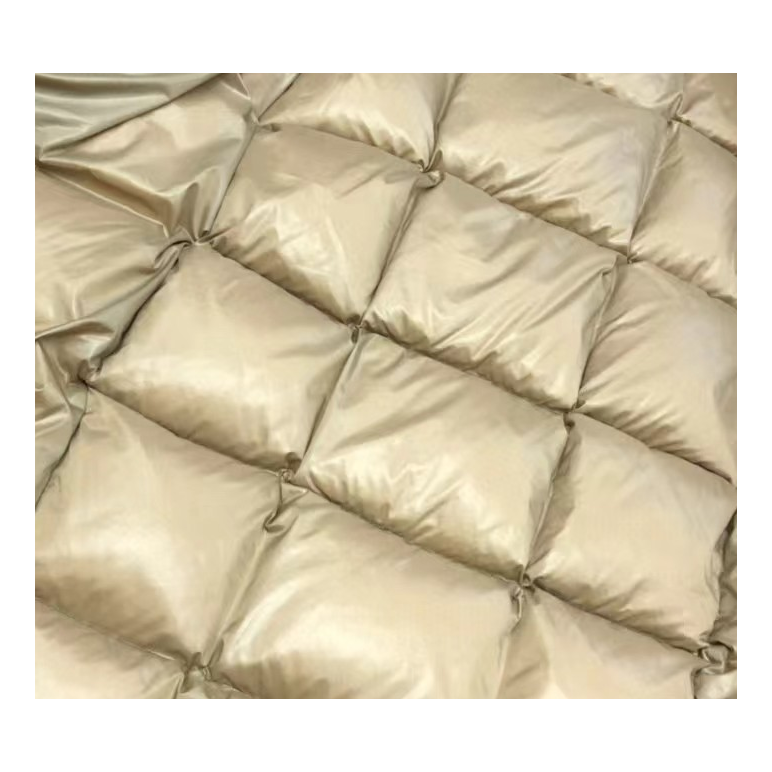 Moncler Gold-Lined Glossy Long Puffer Coat | Black