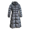 Moncler Faucon Hooded Long Puffer Coat | Black