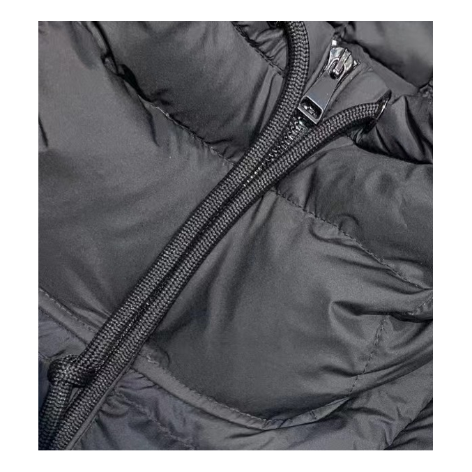 Moncler Faucon Hooded Long Puffer Coat | Black
