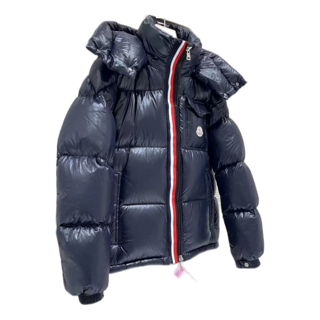 Moncler Montbeliard Hooded Puffer Jacket | Navy