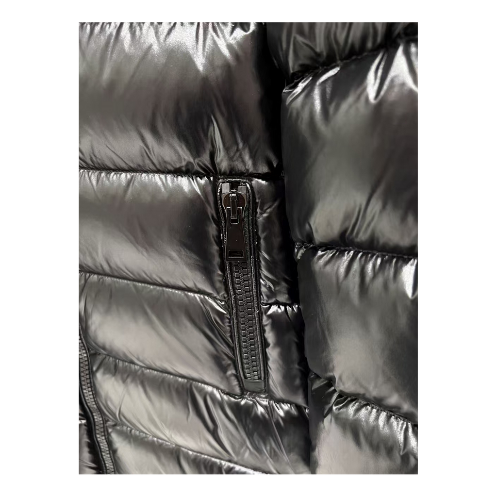 Moncler Suyen Hooded Puffer Coat | Black