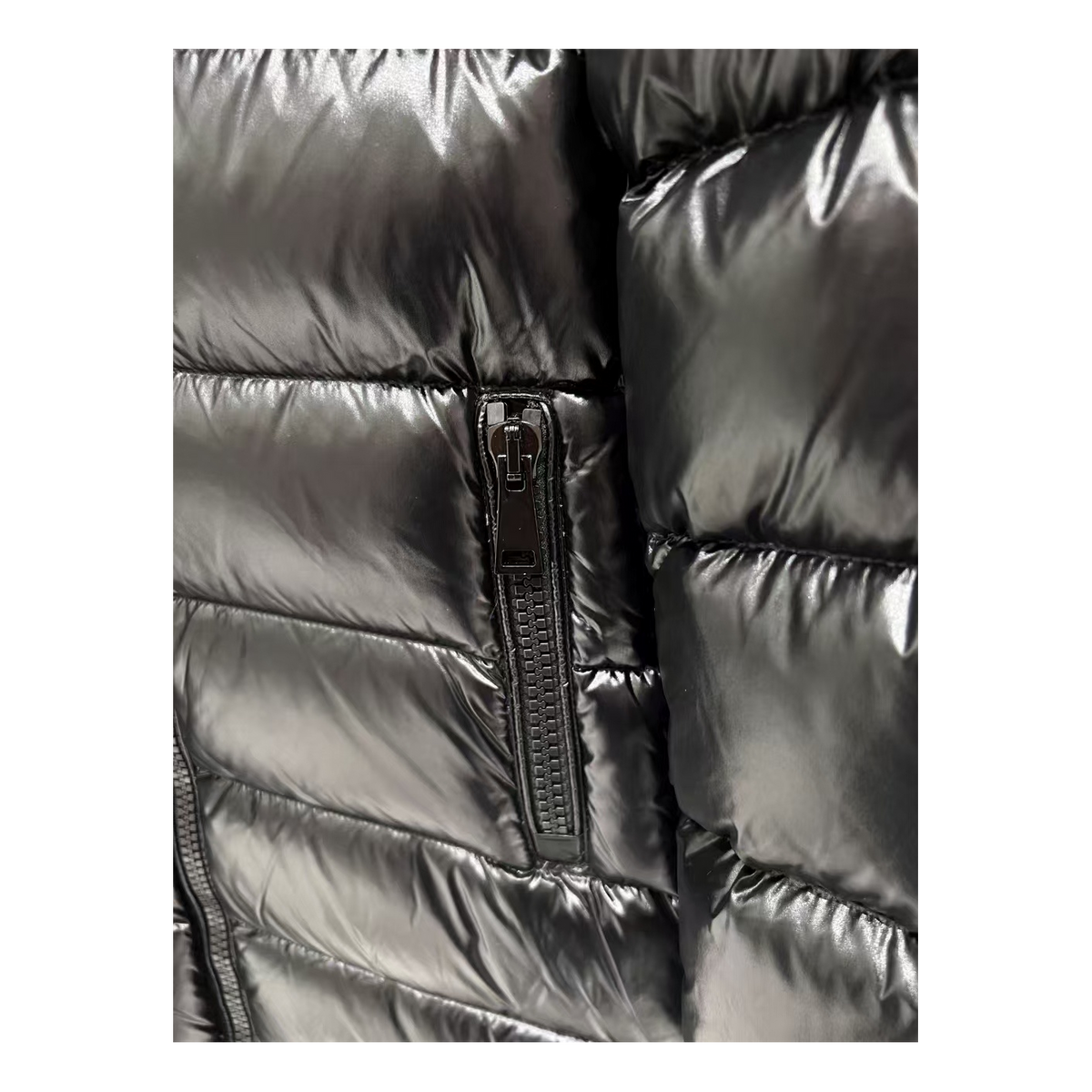 Moncler Suyen Hooded Puffer Coat | Black