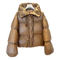 Moncler Borey Hooded Puffer Jacket | Bronze