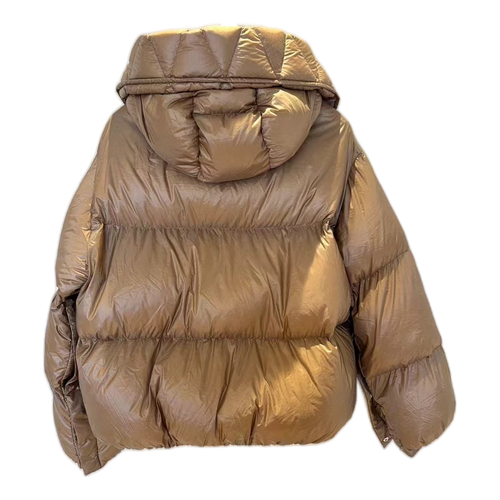 Moncler Borey Hooded Puffer Jacket | Bronze