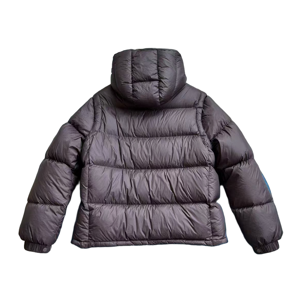 Moncler Cyclone Convertible Down Jacket | Black