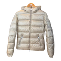 Moncler Gles Glossy Hooded Puffer Jacket