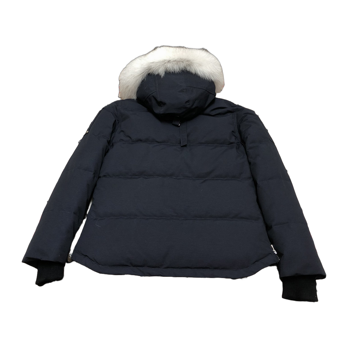 Moose Knuckles Women's Original Shearling-Trim 3Q Jacket | Navy