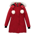 Moose Knuckles Stirling Parka | White Fur Trim