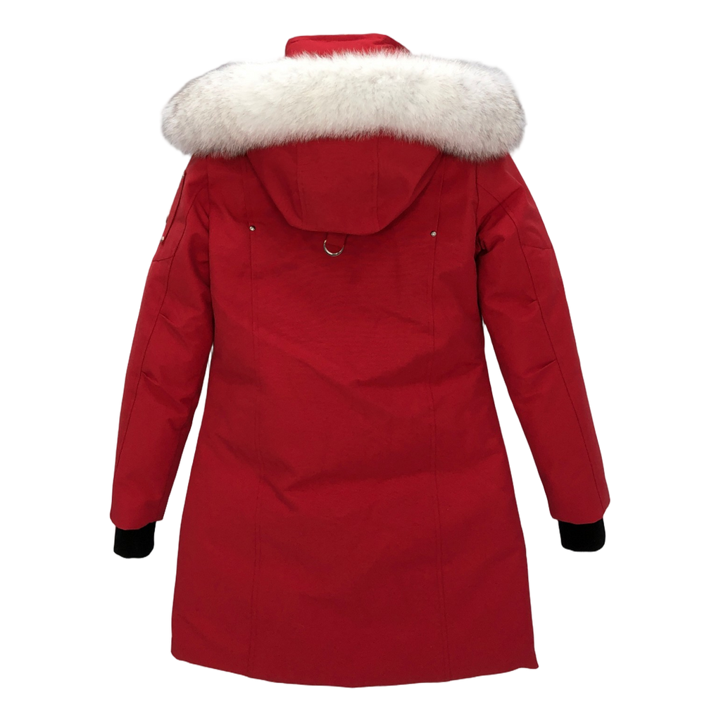 Moose Knuckles Stirling Parka | White Fur Trim