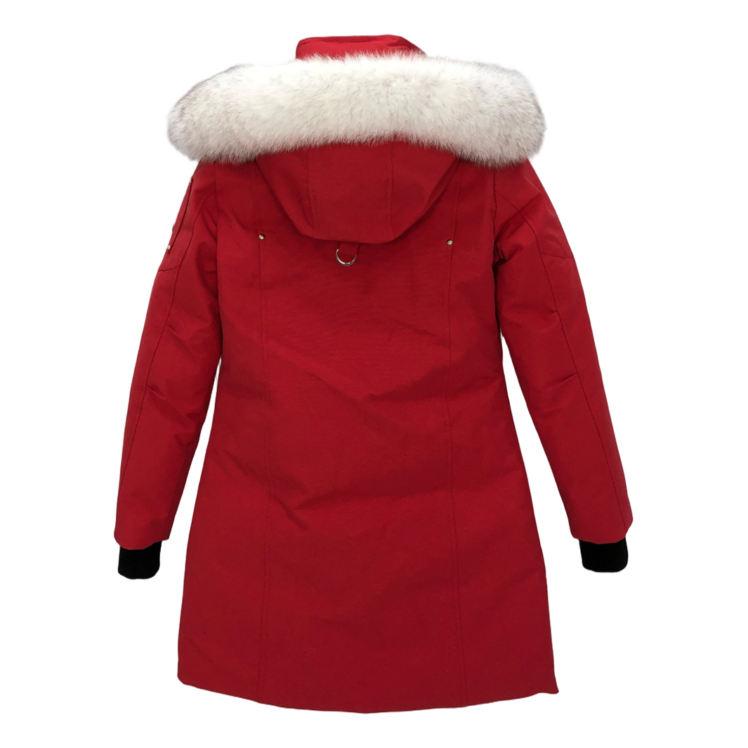 Moose Knuckles Stirling Parka | White Fur Trim