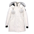 Moose Knuckles Stirling Parka | White Fur Trim