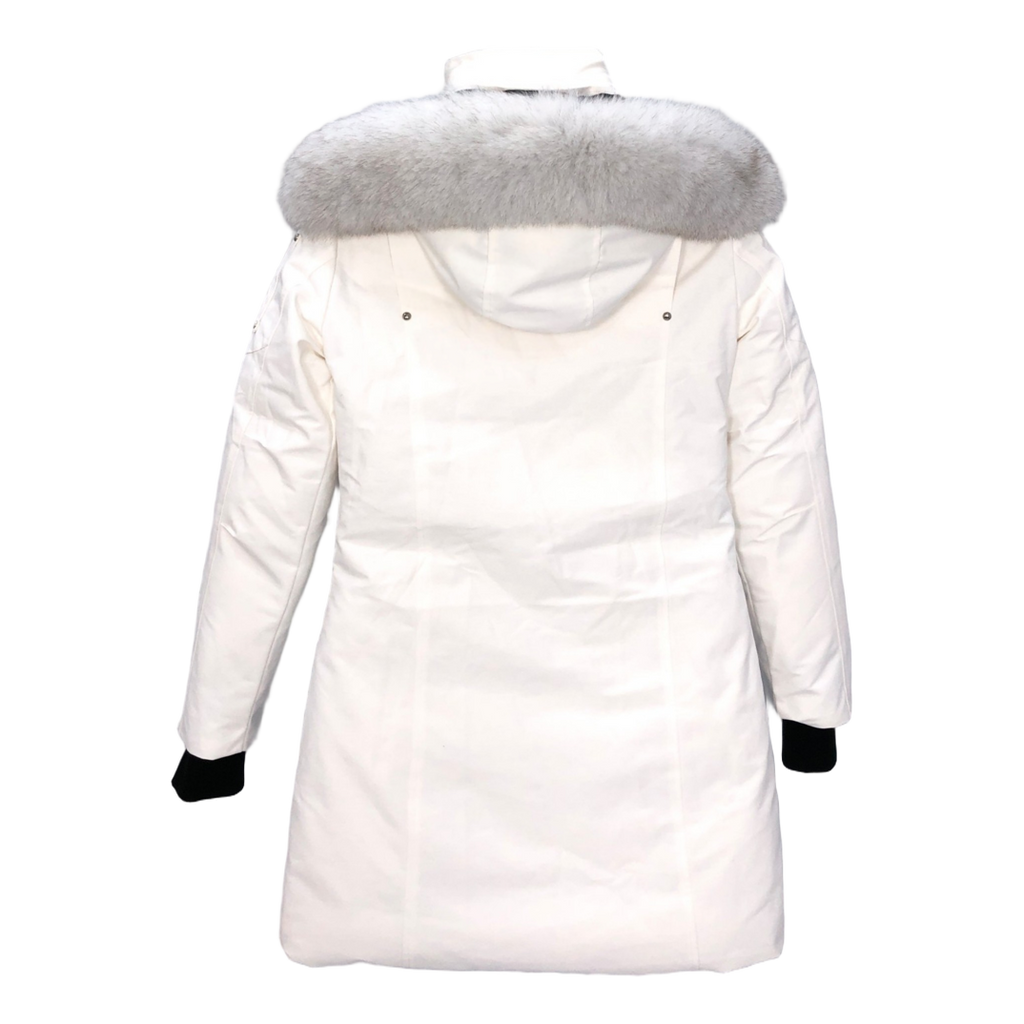 Moose Knuckles Stirling Parka | White Fur Trim