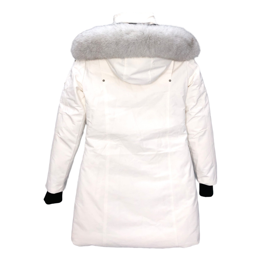 Moose Knuckles Stirling Parka | White Fur Trim