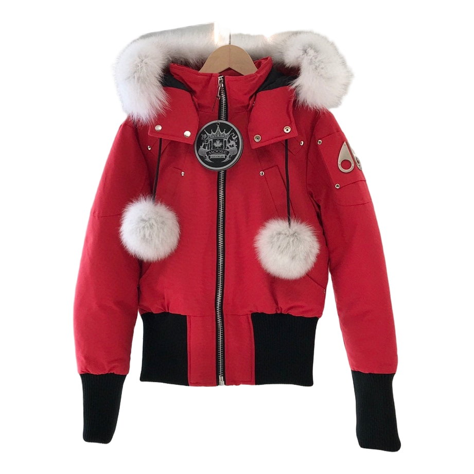 Moose Knuckles Debbie Fur-Trim Bomber