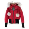 Moose Knuckles Debbie Fur-Trim Bomber