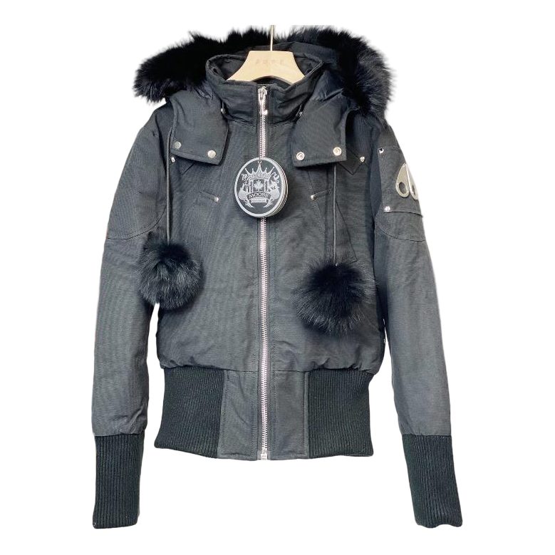 Moose Knuckles Debbie Fur-Trim Bomber