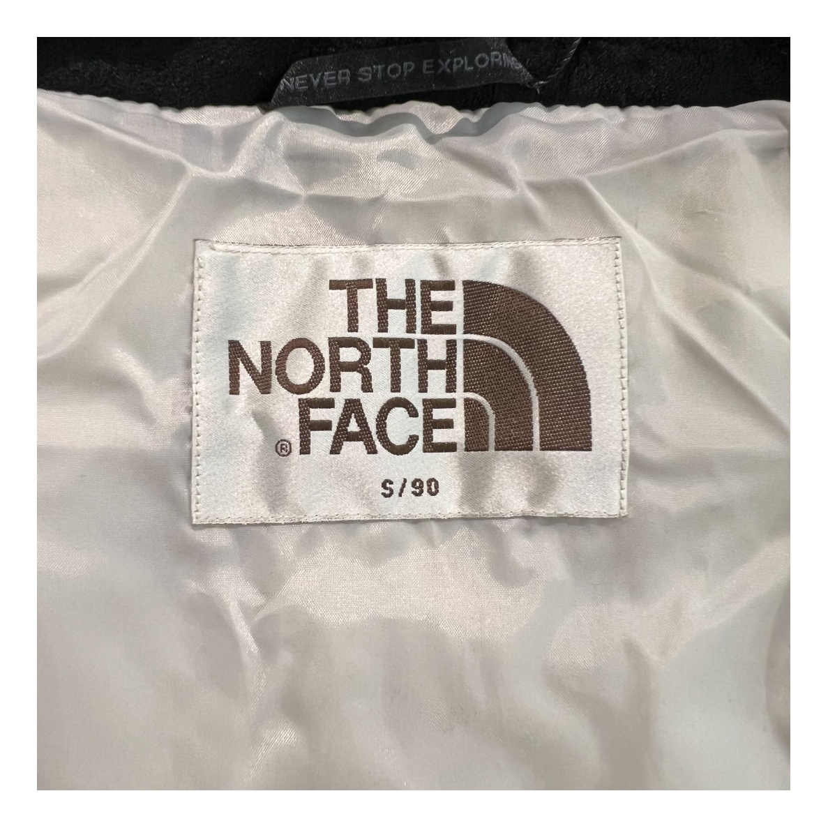 The North Face Color-Block Hooded Long Puffer Coat | Grey