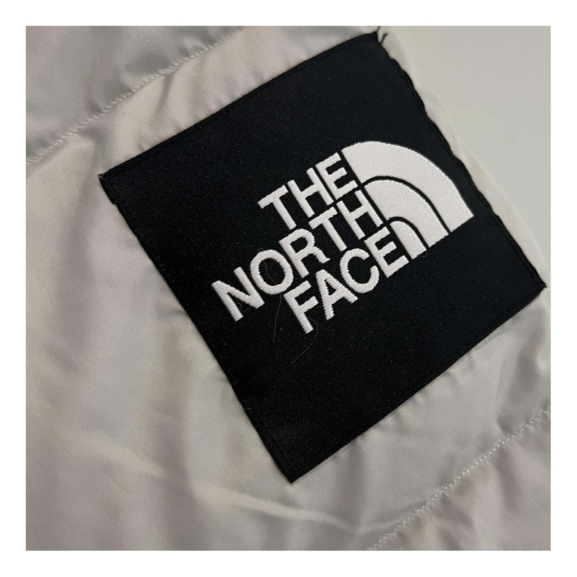 The North Face Color-Block Hooded Long Puffer Coat | Grey