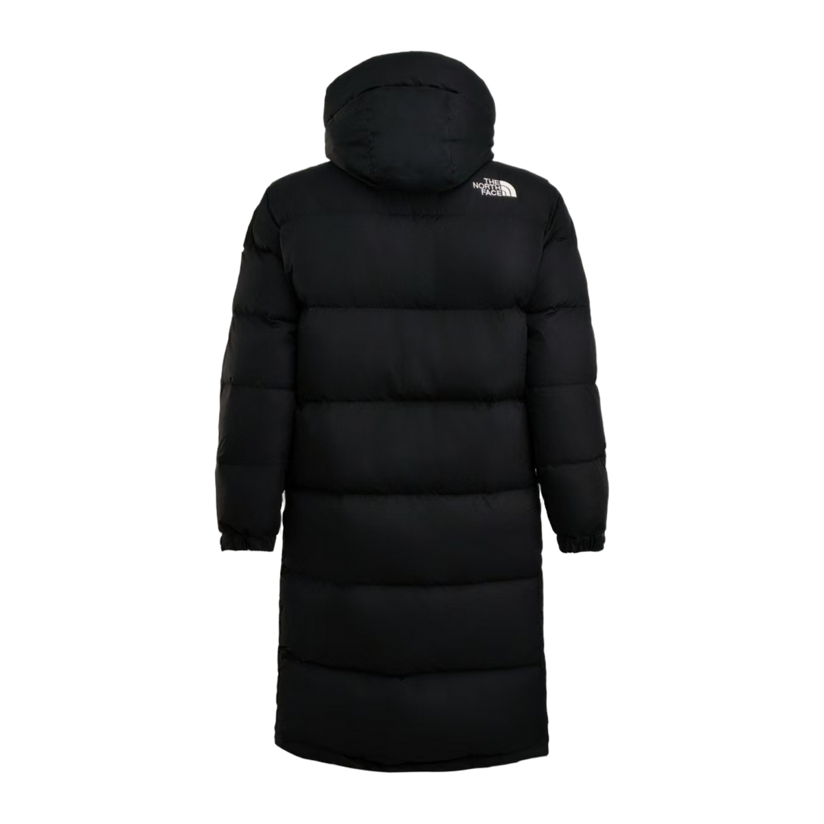 The North Face Color-Block Long Down Coat | Black
