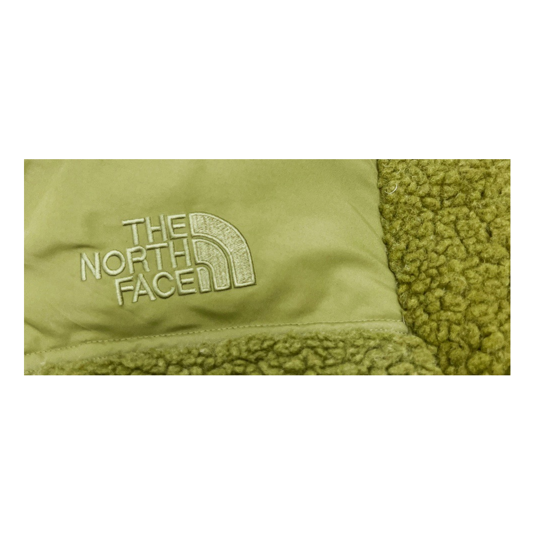 The North Face Fleece-Panel Stand-Collar Puffer Jacket | Olive