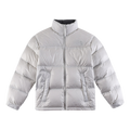 The North Face Contrast-Panel Stand-Collar Puffer Jacket